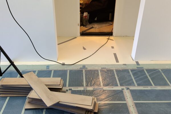 Vloerverwarming leggen Karbonik