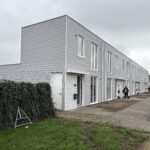 Rijtje woningen