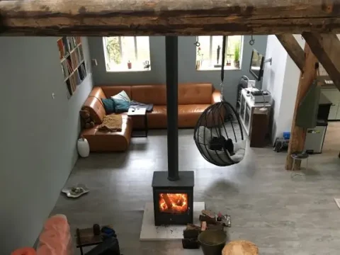Woning van gas af