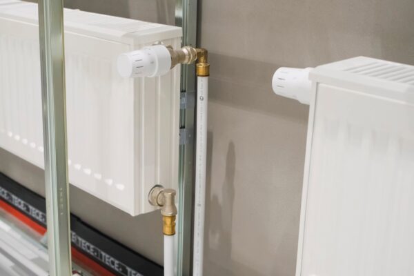 Heating,Radiators,In,A,Private,House.,Installation,Of,New,Radiators.